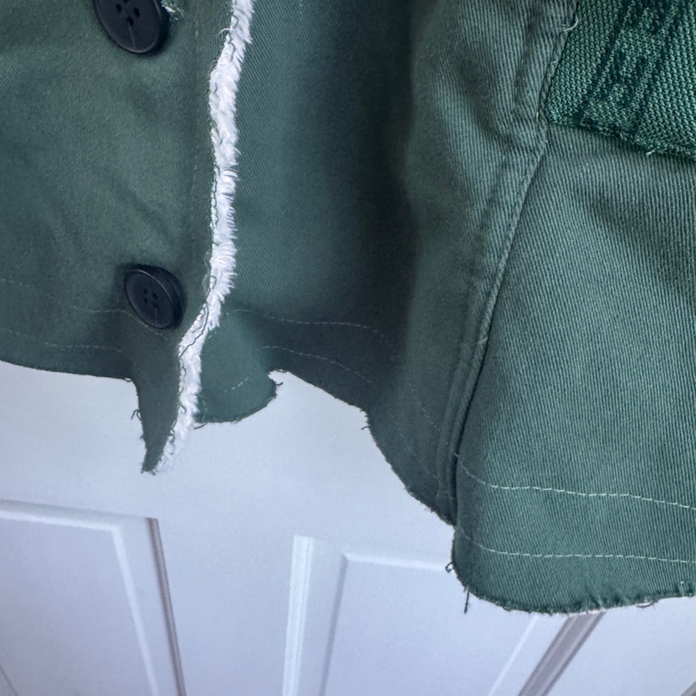 Carhartt Women’s Size Small Green Utility Jacket with Sherpa Lining - Picture 7 of 9